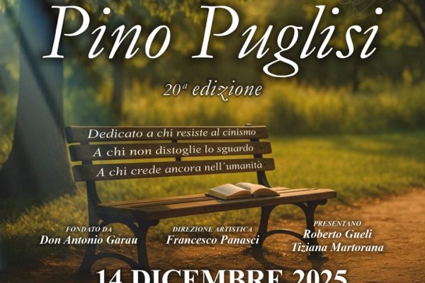 Fondazione Gruppo Arena sostiene il Premio internazionale Beato Padre Pino Puglisi 2025